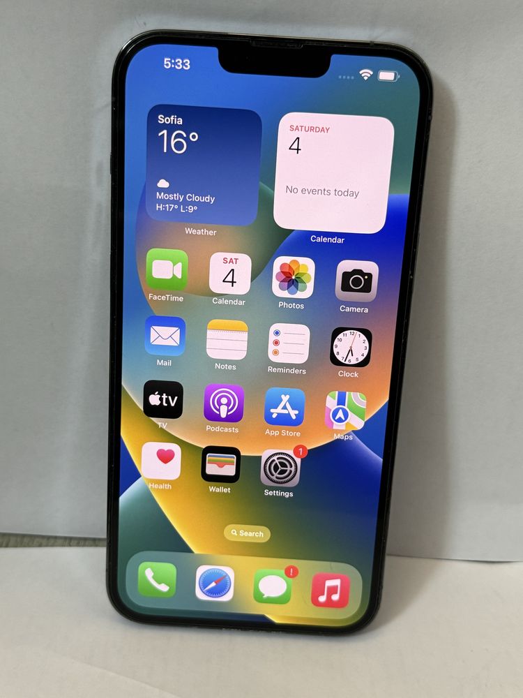 apple iphone 13 pro max 128bg blue