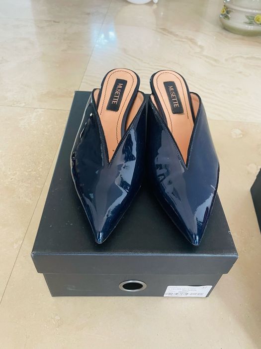 Papuci Musette cu toc