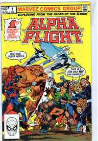 Alpha Flight #1 1st dynamic double-size issue, Marvel 1983