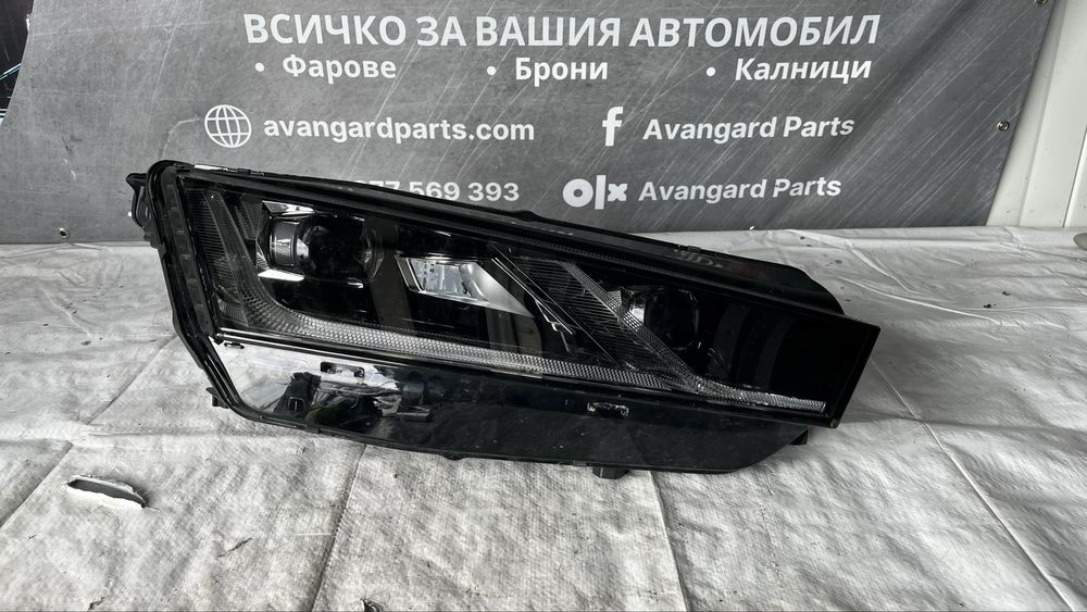 2 броя ляв и 1 десен фар Skoda Octavia 4 2019- Full LED