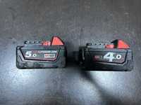 Acumulator Milwaukee m18 (5A si 4A)