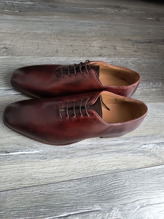 Pantofi din piele naturala mărimea 42 culoare maro