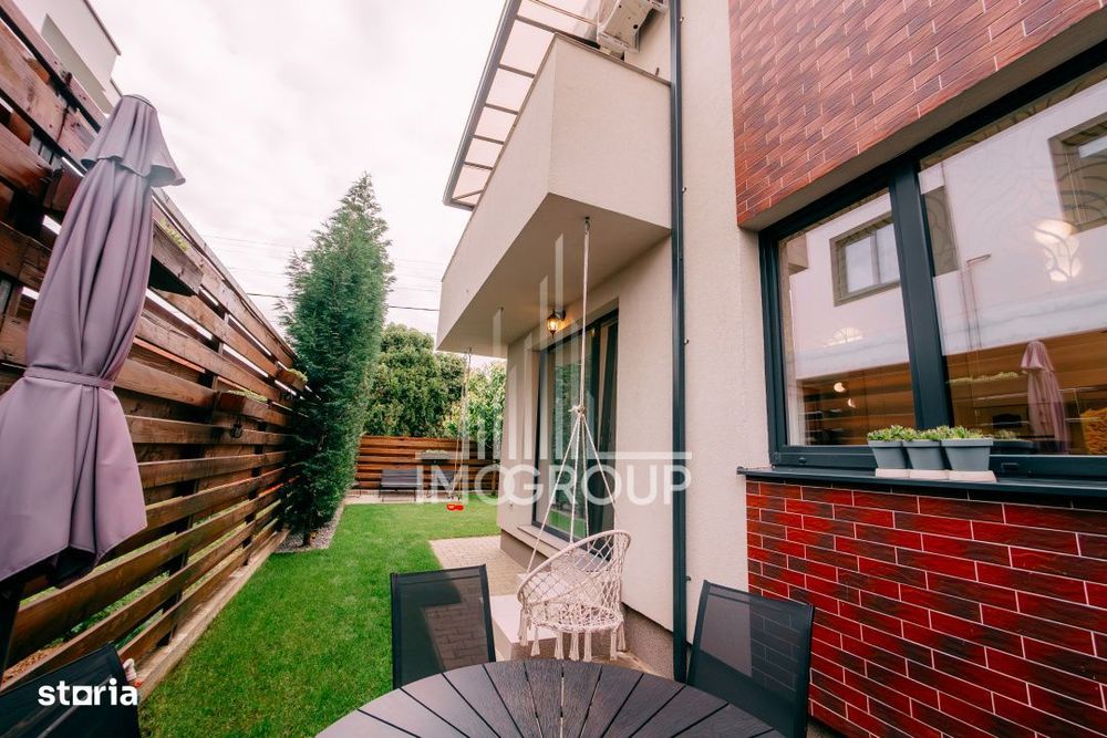 Duplex 105mp, cu 4 camere, 115mp curte libera si terasa generoasa, Int