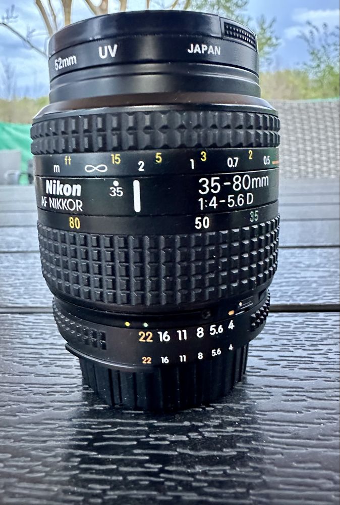 Nikon Nikkor 35-80MM плюс филтър promaster