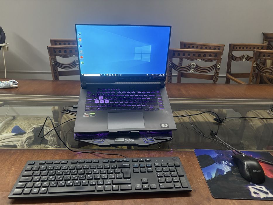 Игровой ноутбук ASUS ROG /Ryzen 7 4800H / Windows 10 Pro + Office