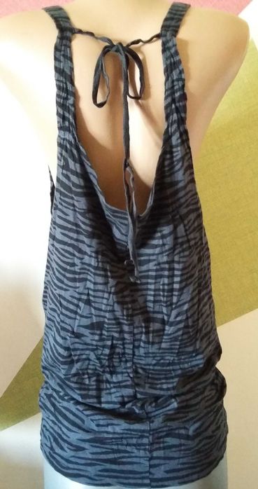 Maieu comod gogosar Maiou sport negru simplu bretele larg bumbac dungi