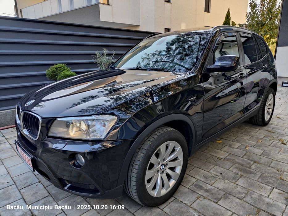 BMW X3 F25 Xenon, Plafon panoramic, automată, Navigație