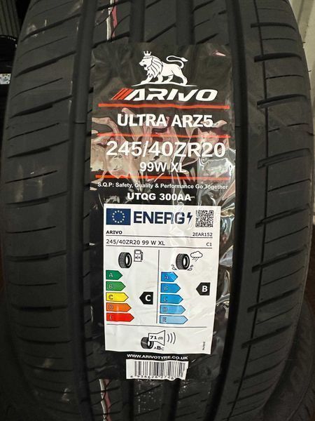 Нови летни гуми ARIVO ULTRA ARZ5 245/40R20 99W XL НОВ DOT