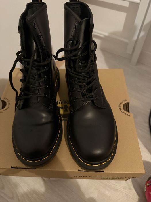 Dr Martens Боти 38 р-р естествена кожа