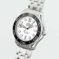 Omega Seamaster Diver 300 Co-Axial Master Chronometer 42mm White dial