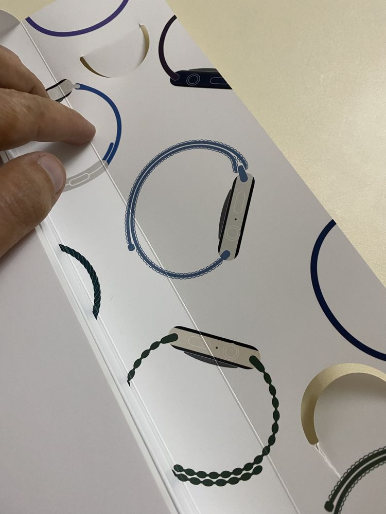 Коробка от apple watch 8 Apple soatlaridan paket