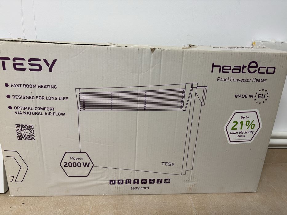 Convector electric tesy
