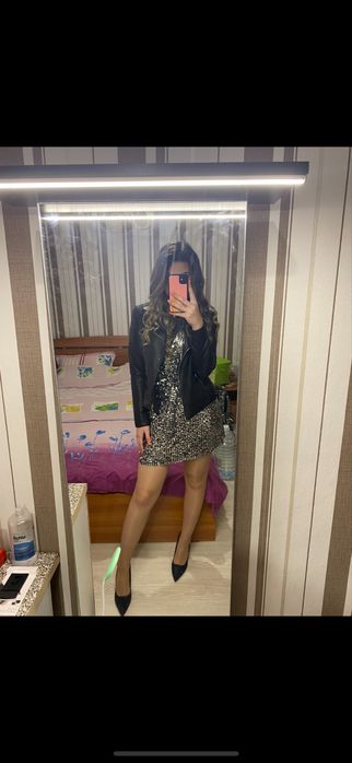Рокля ZARA блестяща