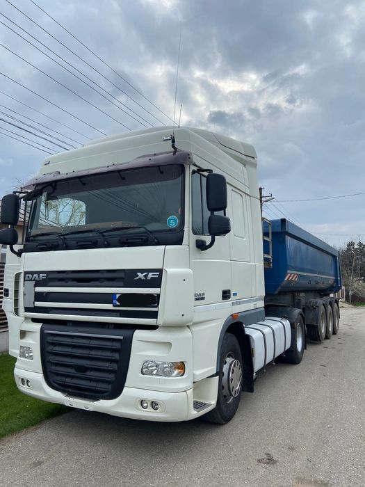 Cap tractor Daf xf si semiremorca scwartzmuler