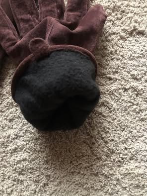 Mănuși femei, din piele întoarsă