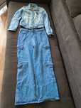 Set geaca/blugifetiță 158(12 ani)