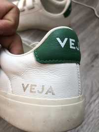 VEJA Recife touch-strap sneakers white/green