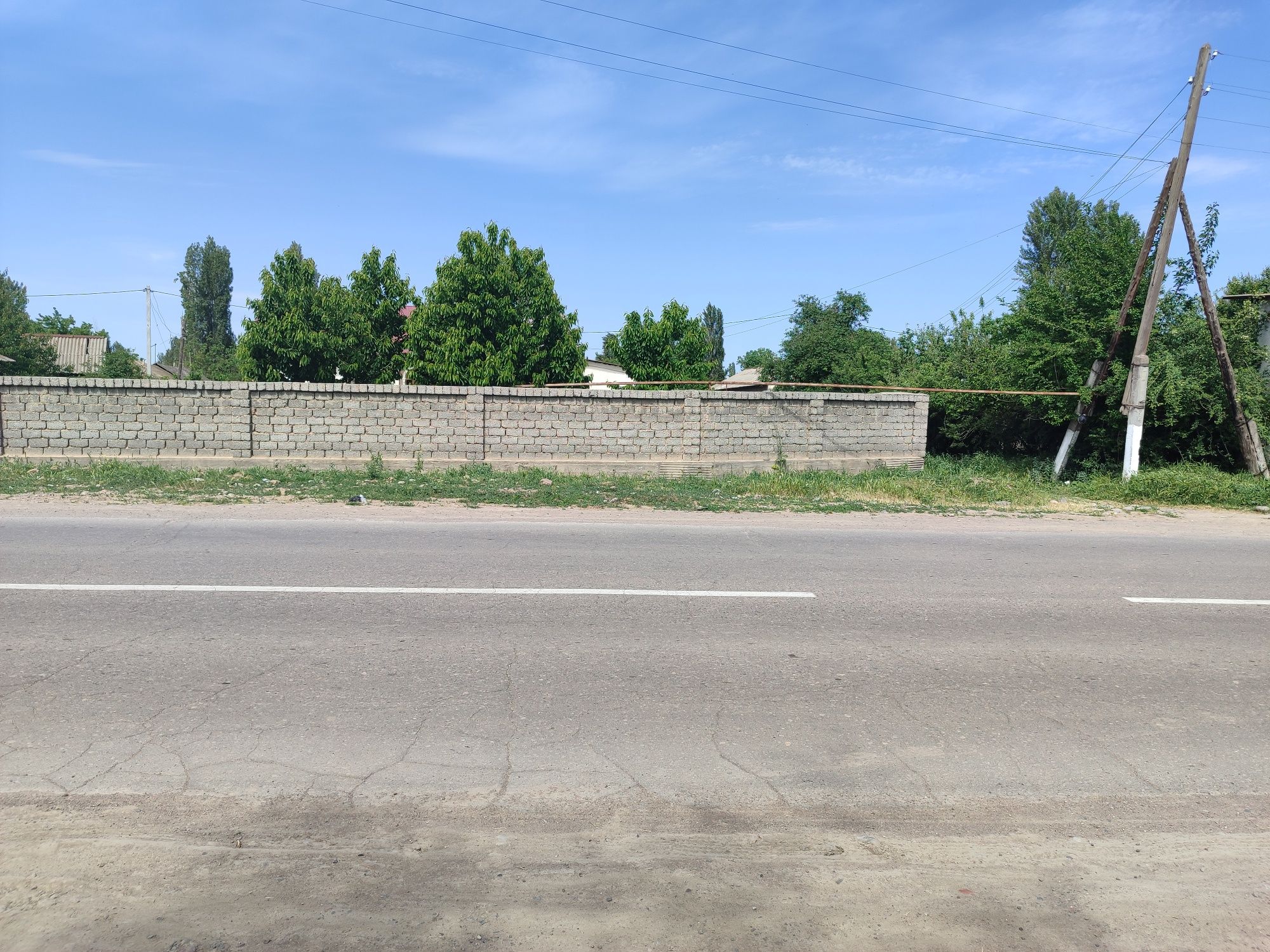 Uchastka sitiladi 6 sotik Yangi O'zbekiston bog'iga 15 minutli yol