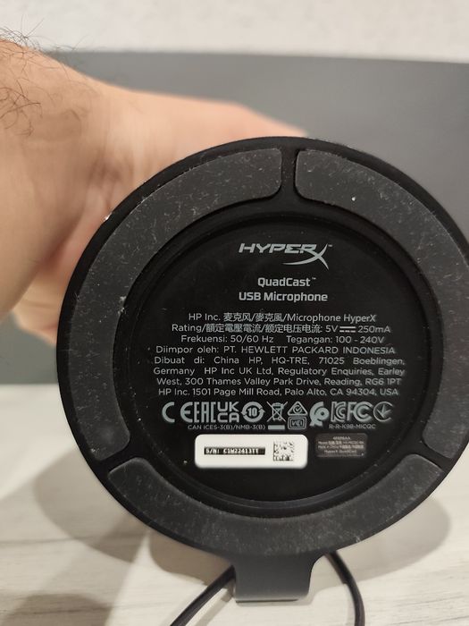 Микрофон HyperX Quad Cast