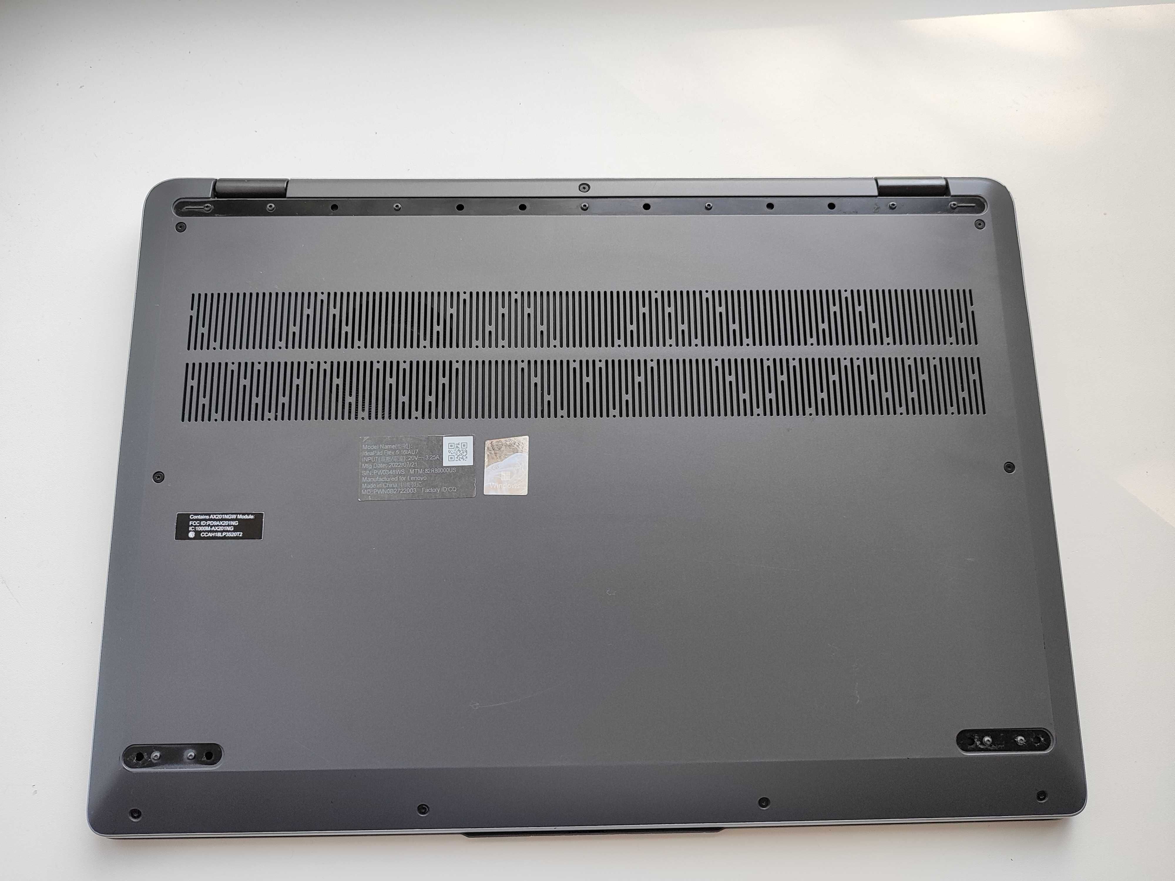 Lenovo Flex 5 16IAU7/i7-1255/16/512/QHD+/IPS/Touch/2-in-1