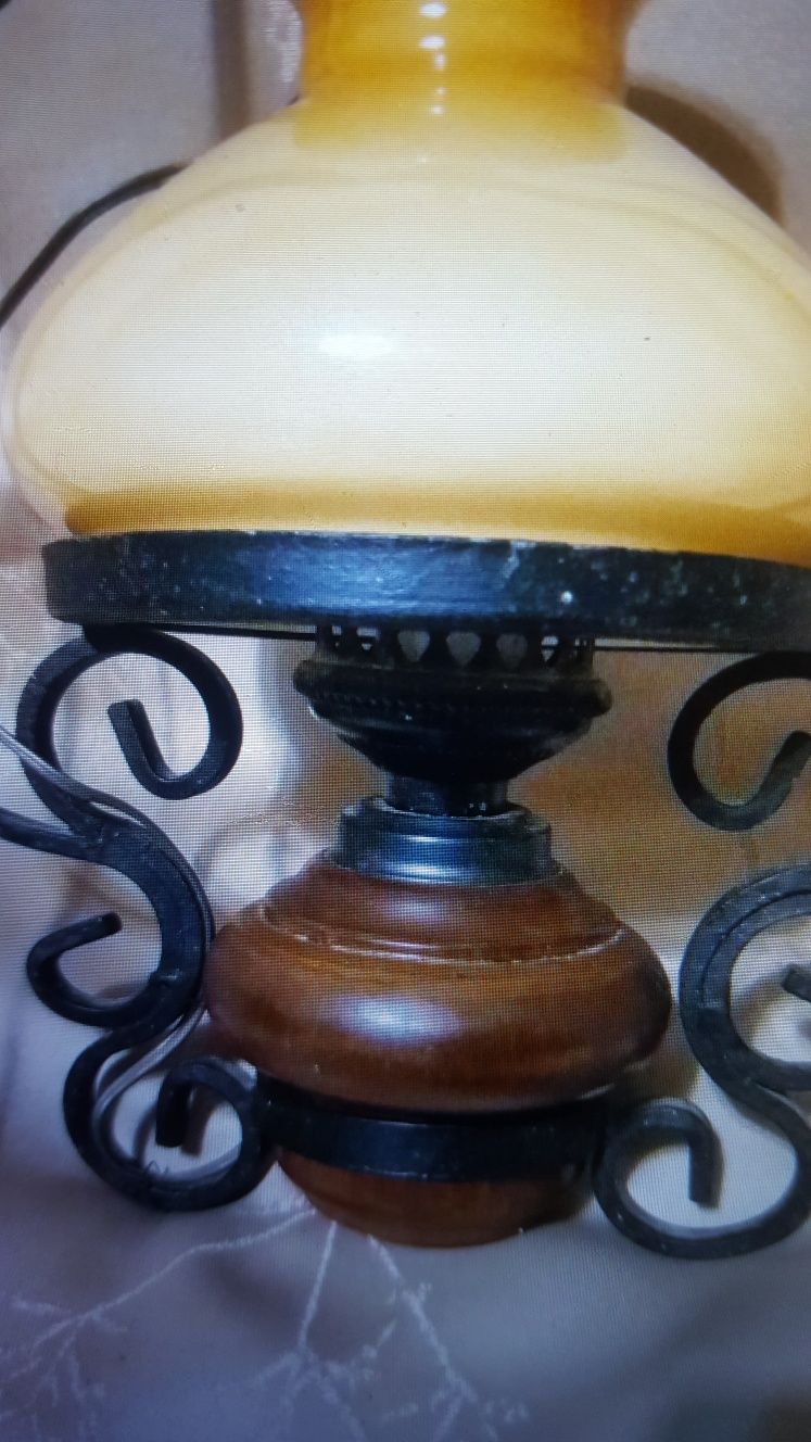 Lampa,candelabru rustic