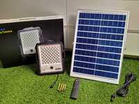 Proiector LED 200W cu Panou Solar, CAMERA WIFI Full HD, TELECOMANDA