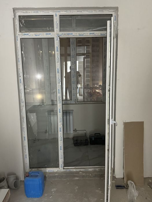 Пластик двер болконны