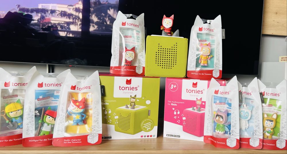 НОВИ! Интерактивна самозаписваща колона Toniebox и Creative Tonies
