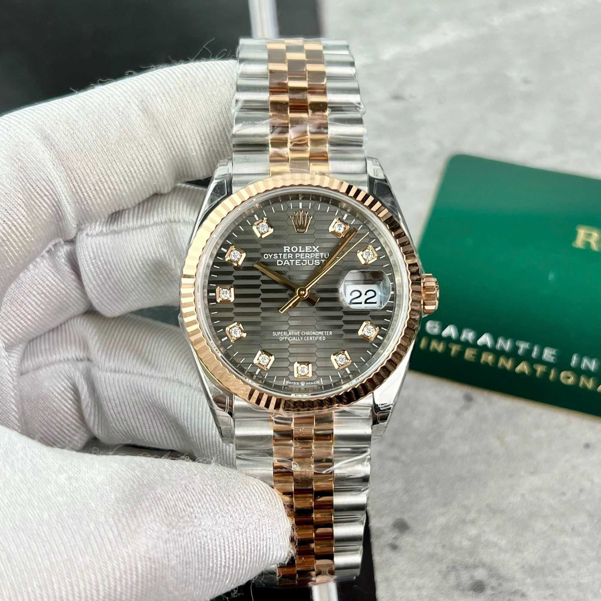 Rolex Datejust 36mm двуцветен
