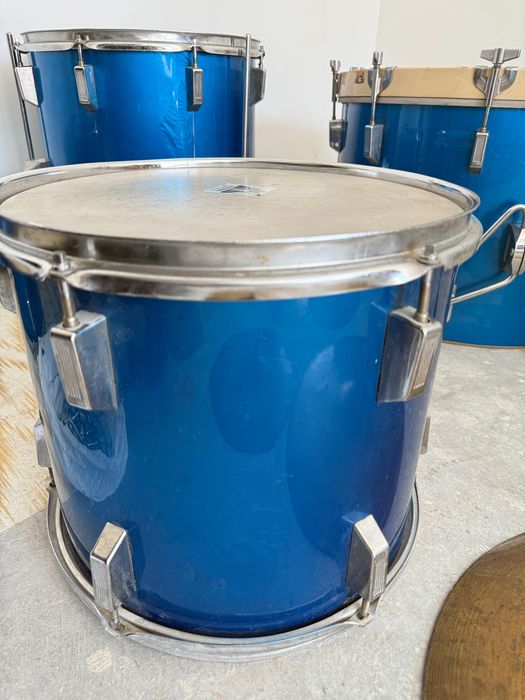 Винтидж барабани Tacton 2 (по лиценз на Sonor) – комплект с чинели
