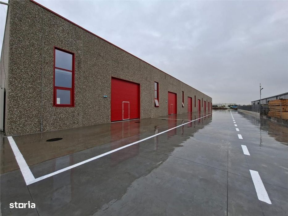 Hala 300 mp din beton armat, 30 % + leasing imobiliar 12 ani