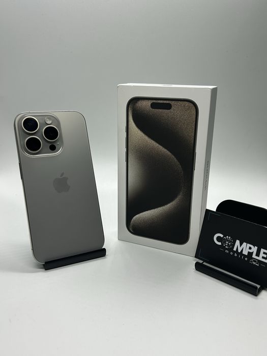 Phone 15 PRO - 256Gb Natural Titanium - STARE 10/10 + Garantie