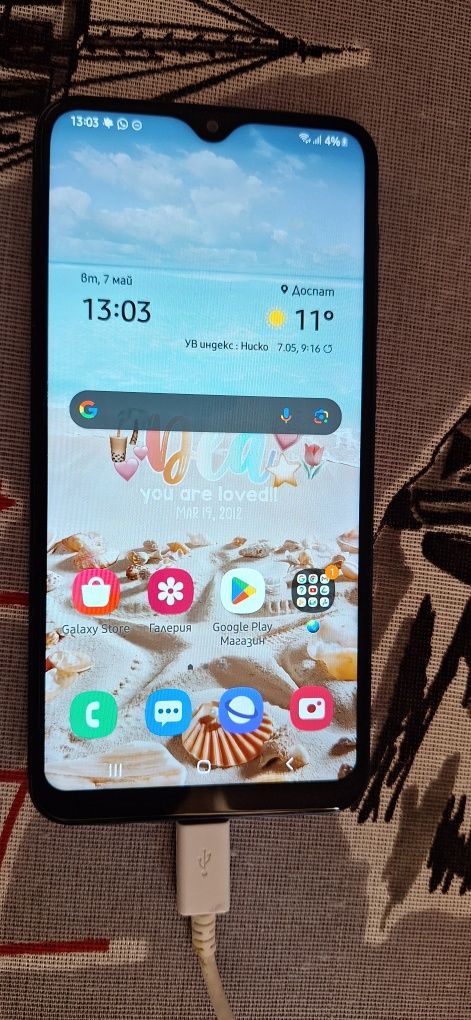 Телефон Samsung Galaxy A10