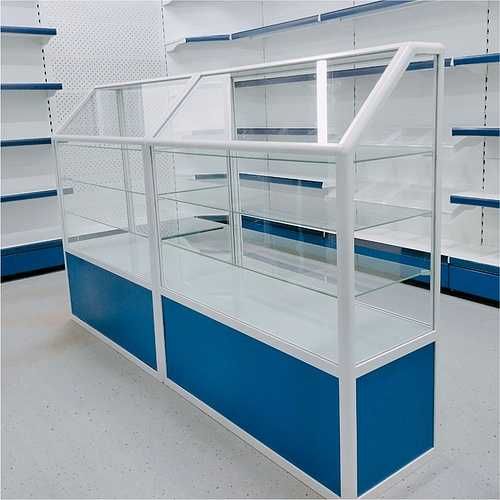 Прилавок витрина, стеклянная, metal oynaly vitrina va prilavkalar