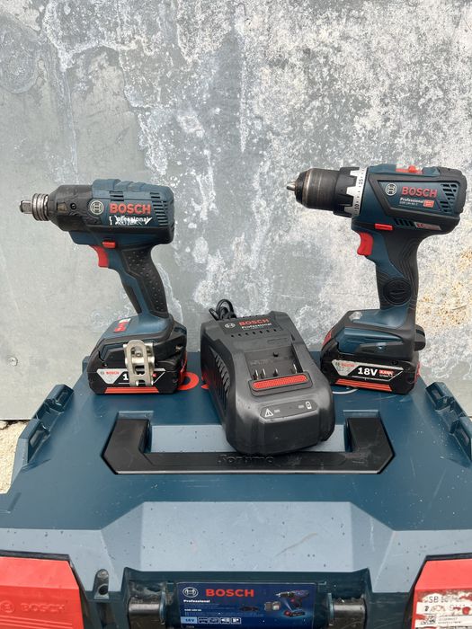 Set Bosch Filetanta GSR 18V-60 C impact GDX 18V-EC Brushless