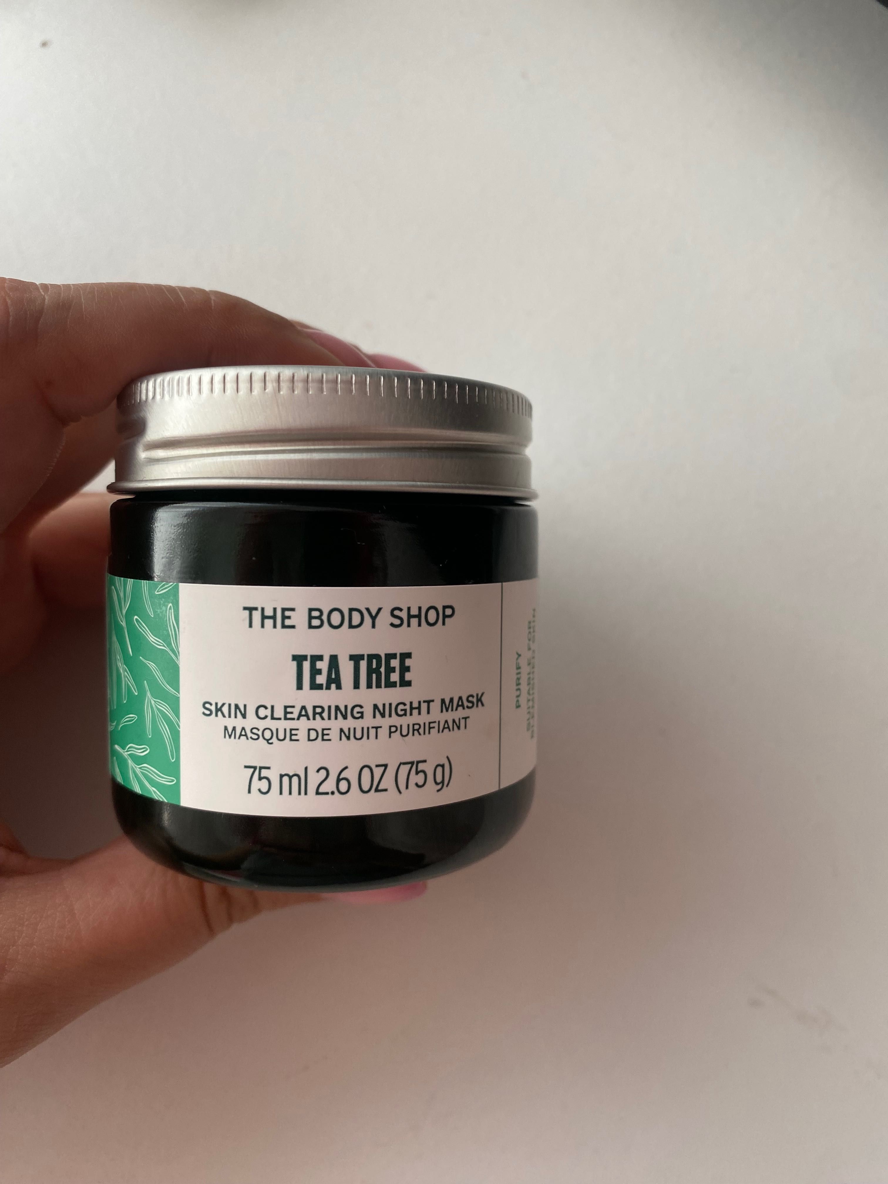 Нощна маска за лице против несъвършенства - The body shop