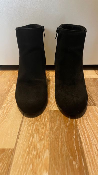 Есенни/зимни боти с удобен дебел ток