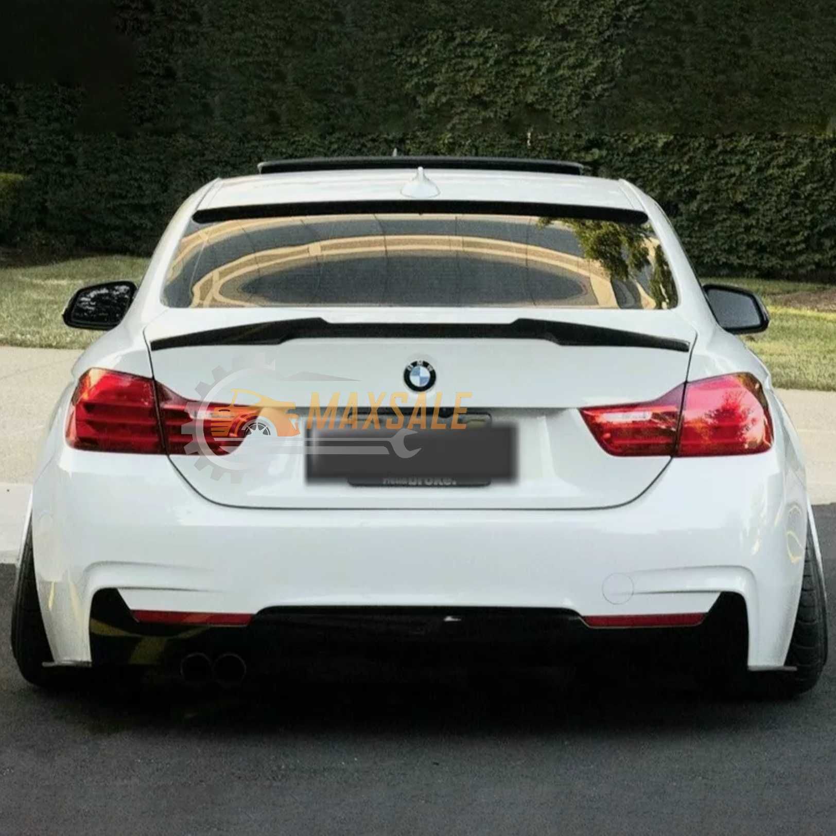 Спойлер за F32 багажник M4 style на BMW 4 серия купе спорт