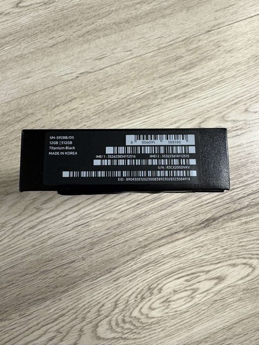 Vand Sau Schimb Samsung Galaxy S24 Ultra 5G Titanium Black 512Gb