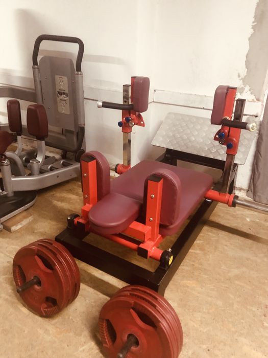 Aparat gambe Vasil-Gym, teca hip-trust profesional
