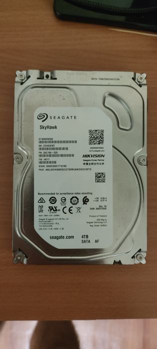 Жесткий диск 4TB, 3.5" SATA