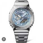 Ceas Casio g shock Full metal GM 2110d  Silver Ciel Nou,Garantie 2 an
