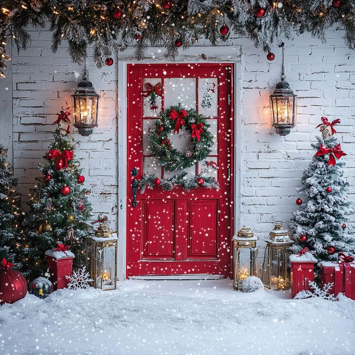 Бърз изработка! Коледни Фонове за домашна фотосесия или фотостудио