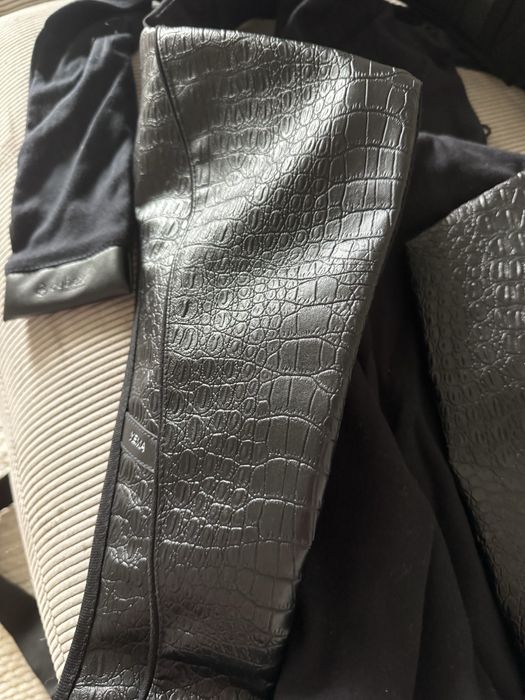 Cybex Platinum Yema Tie Leather Baby Carrier - Stardust Black