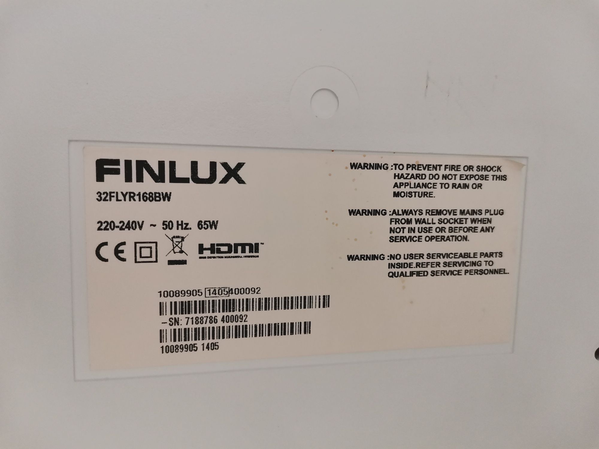 Телевизор бял Finlux 32'