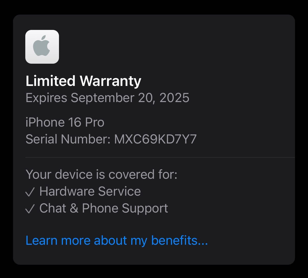 iPhone 16 Pro 128 GB - Като нов, черен, закупен в Испания