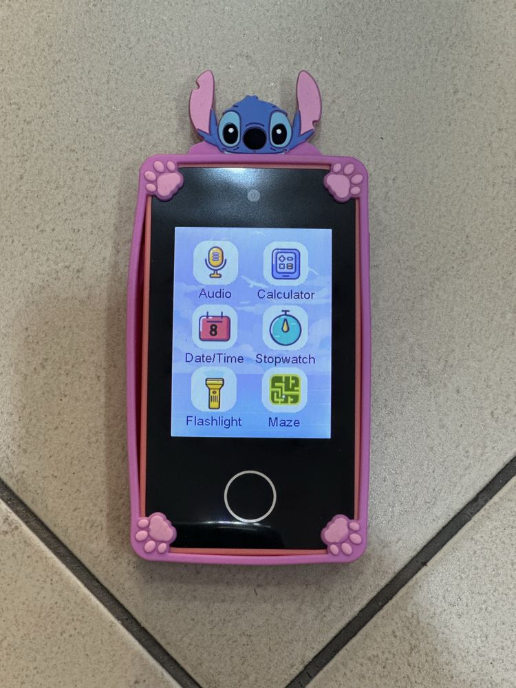 Детска Смартфон Камера Stitch – с Игри, Камера и Смарт Функции