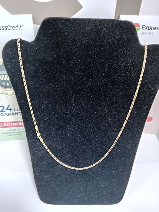 Lant aur 14k 6.85g (44067.4 Harlau) Garantie si certif de conformitate