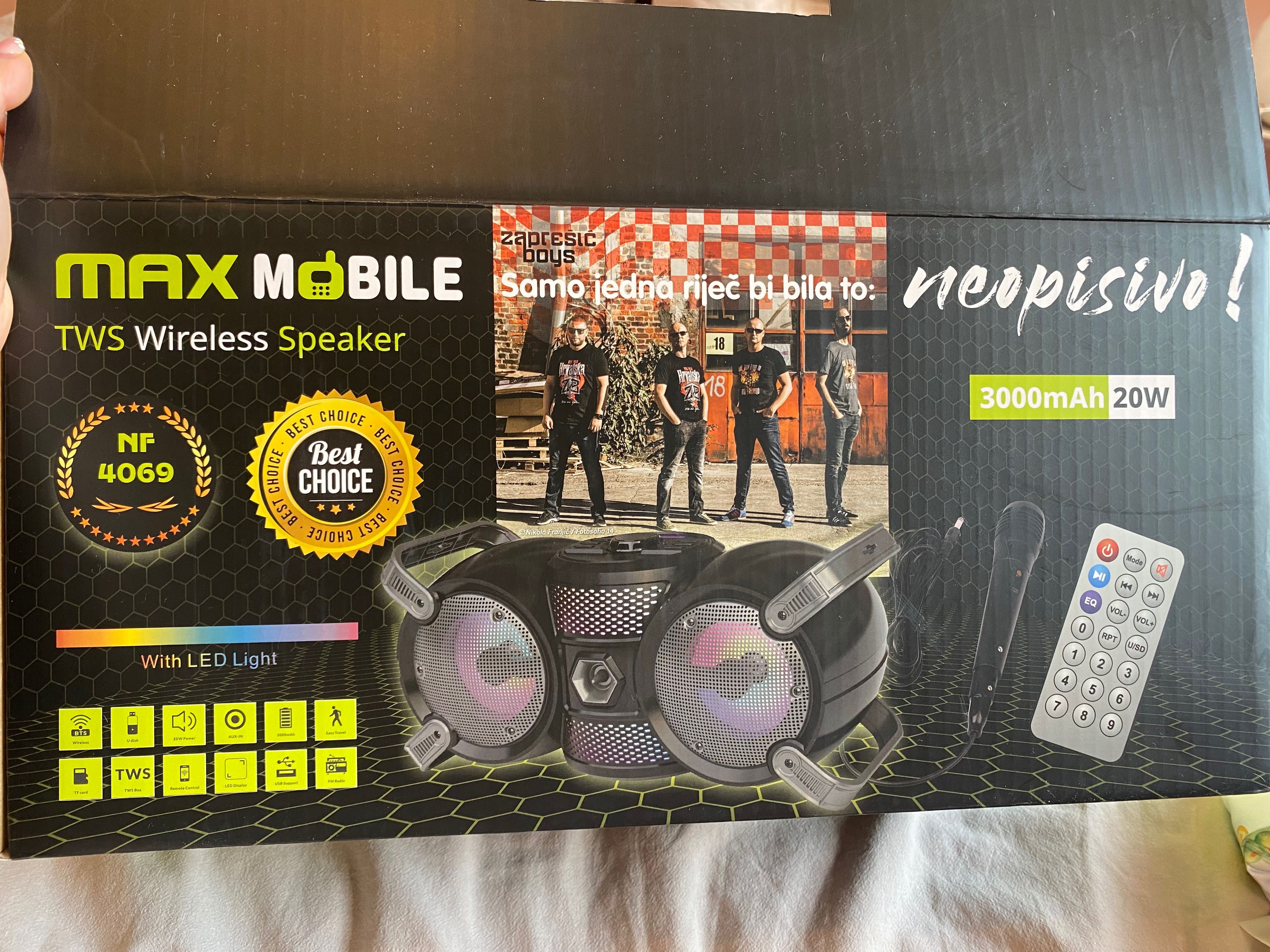 Max Mobile тонколона