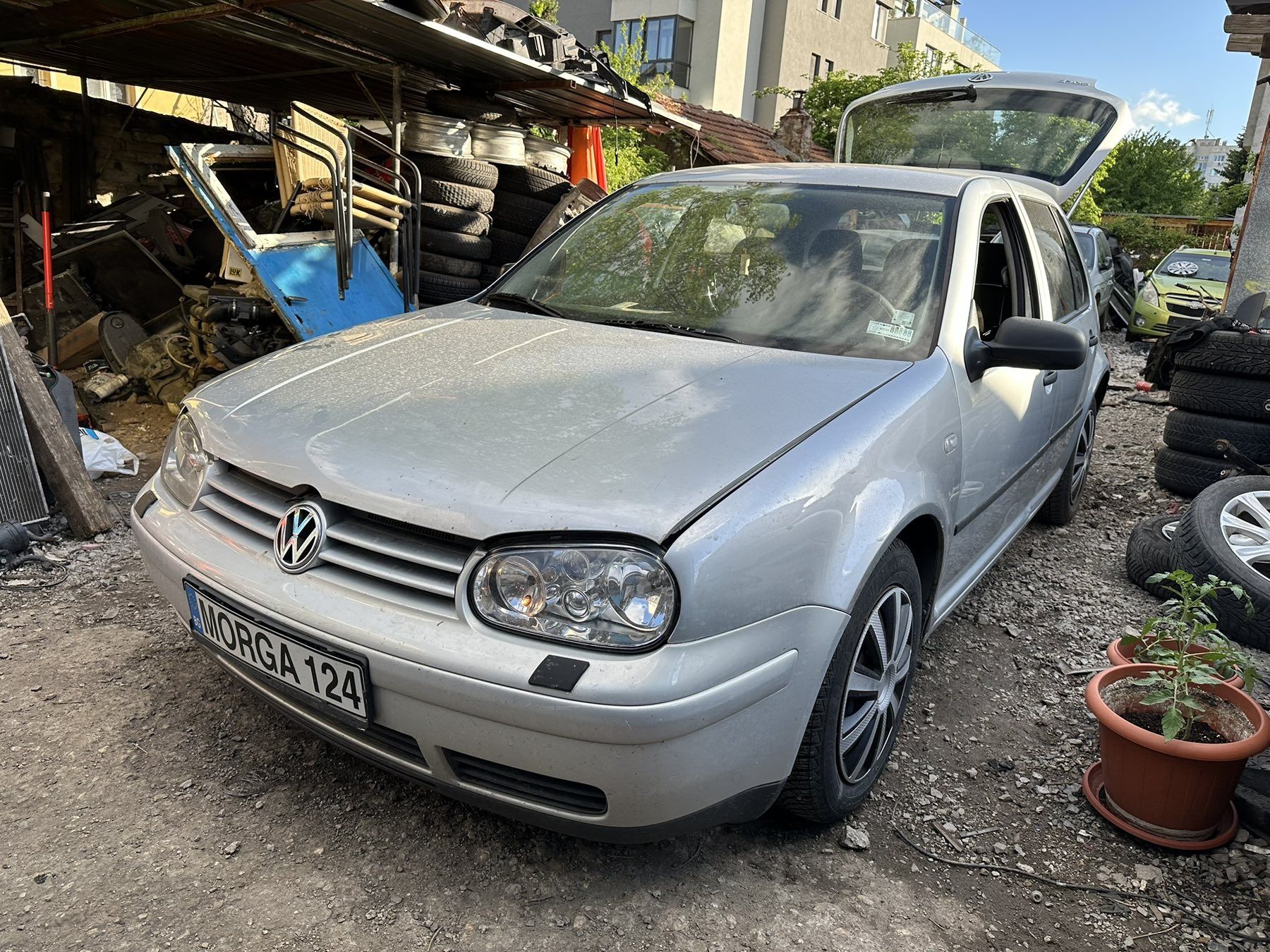 vw golf 4 на части